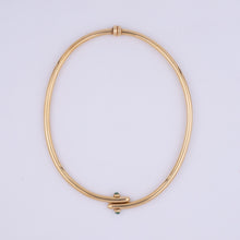 Tiffany & Co Hinged Collar with Emeralds