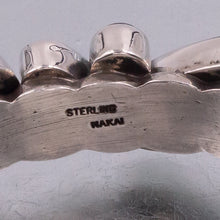 Multi-Gem Navajo Sterling Cuff