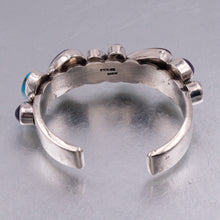 Multi-Gem Navajo Sterling Cuff
