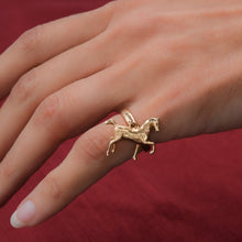 Pony Charm Ring