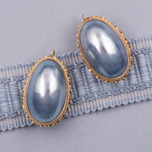 Grey Mabé Pearl Earrings