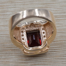 Garnet Cocktail Ring c1980