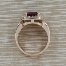 Garnet Cocktail Ring c1980