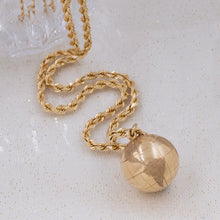Gold Globe Charm