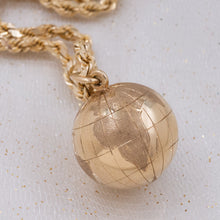 Gold Globe Charm