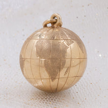 Gold Globe Charm