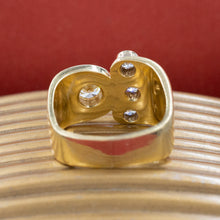 Handmade Diamond Ring c. 1980s