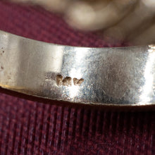 Lion Ring with Ruby Eyes c1980