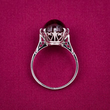 Art Deco Rubellite Tourmaline Ring