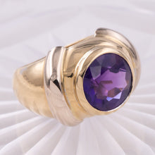 Poiray Paris Amethyst Cocktail Ring c1980
