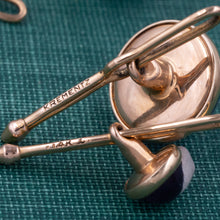 Amethyst Cufflinks & Shirt Stud Set Mint-In-Box