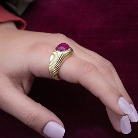 2.50 Carat Ruby Ring By Tiffany & Company