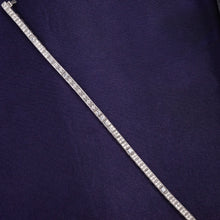 Diamond & Orange Blossom Line Bracelet c1950