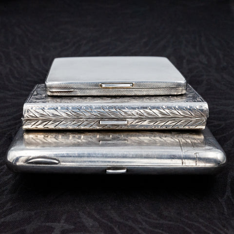 Russian Silver Cigarette Case