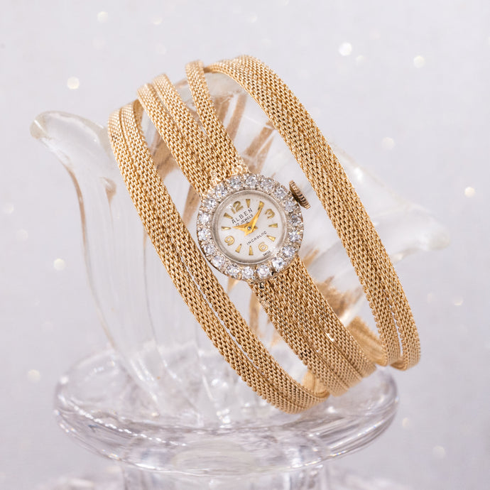 Mid-Century Multi-Bracelet Gold Watch