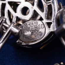 Chimento Diamond Pavé Button Earrings