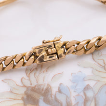 Curb-Link Diamond Bracelet C. 1980s