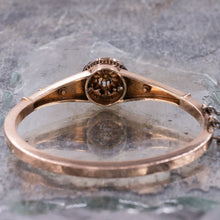 Antique Rose Cut Diamond Bangle