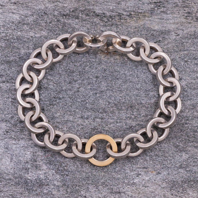 Tiffany & Co. Sterling Chain Bracelet c2001