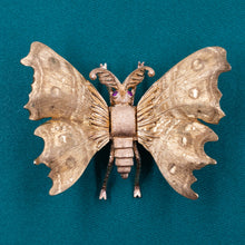 Vintage Buccellati Moth Clip