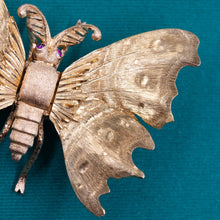 Vintage Buccellati Moth Clip