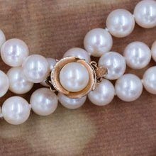 Opera Length Pearls with Gold Clasp