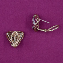 Fine Ruby and Diamond Earrings c1980