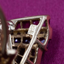 Fine Ruby and Diamond Earrings c1980