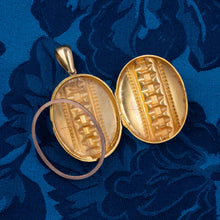 Ornate Etruscan Revival Locket c1870