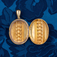 Ornate Etruscan Revival Locket c1870