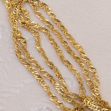 Multi-Chain Gold Necklace