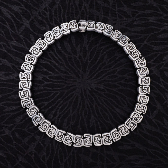 Taxco Sterling Collar c1880