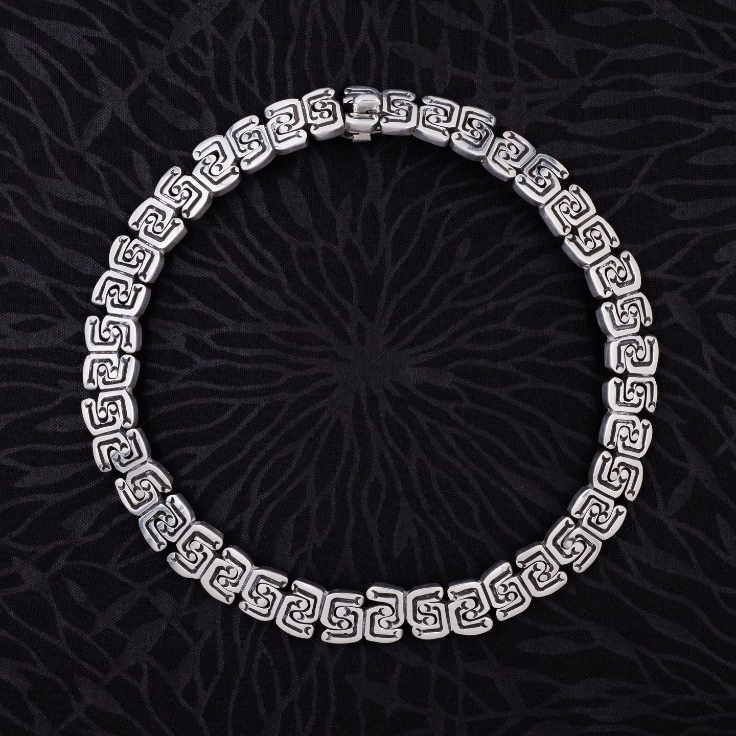 Taxco Sterling Collar c1880