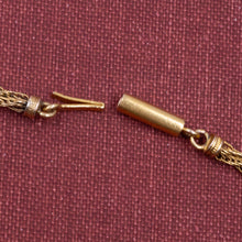Antique Twisted Gold Rope Chain c1870