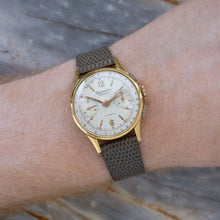 1953 Gigandet Wakmann 18k Chronograph Watch