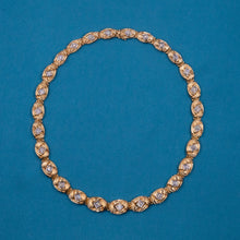 Diamond Two-Tone Collar Necklace c1980