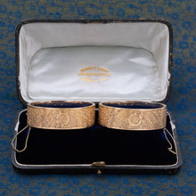 Victorian Wedding Bracelet Pair in Original Box