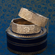 Victorian Wedding Bracelet Pair in Original Box