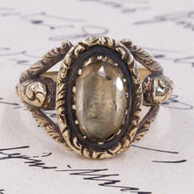 Georgian Foiled Citrine Ring