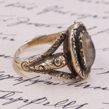 Georgian Foiled Citrine Ring