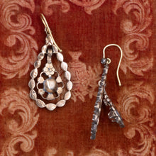 Georgian Revival Diamond Earrings c1880