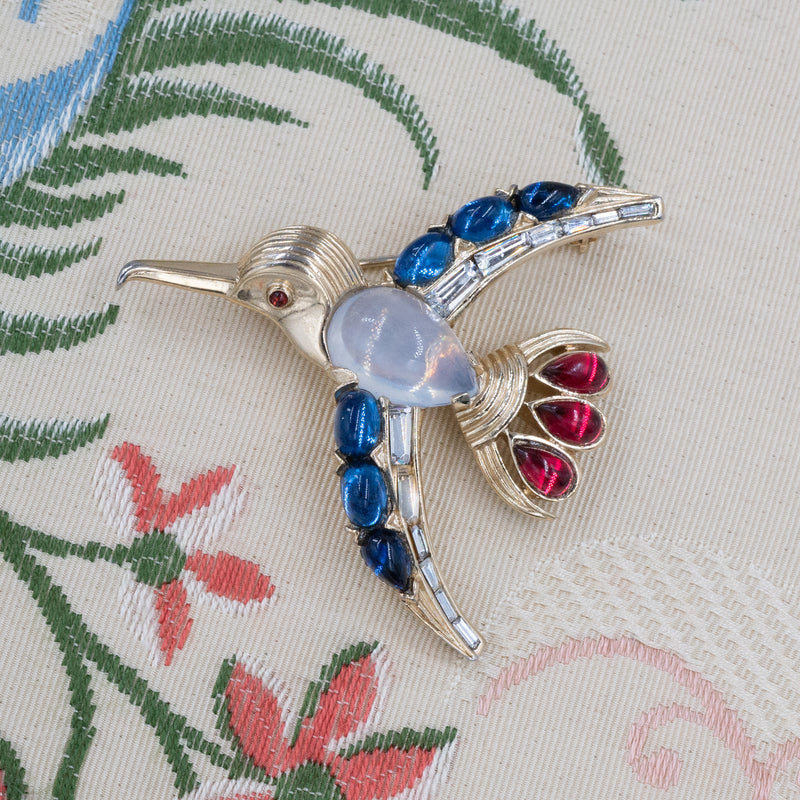 Alfred Philippe for Trifari 'Jelly Belly' Bird Brooch – Pippin