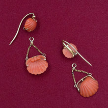 Victorian Coral Day to Night Earrings