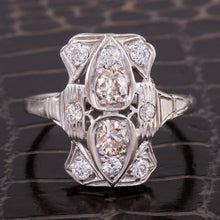 Art Deco Diamond Dinner Ring c1920