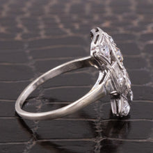 Art Deco Diamond Dinner Ring c1920