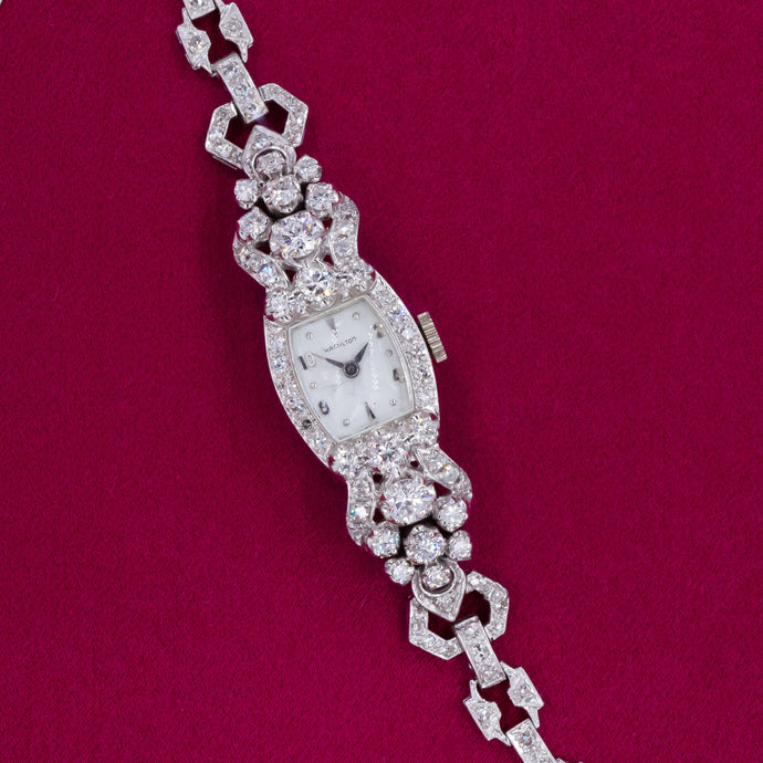 Hamilton Diamond Lady's Wristwatch c1950