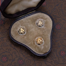 Victorian Gold Shirt Stud Set in Original Box