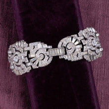 KTF Trifari Rhinestone Bracelet c1930