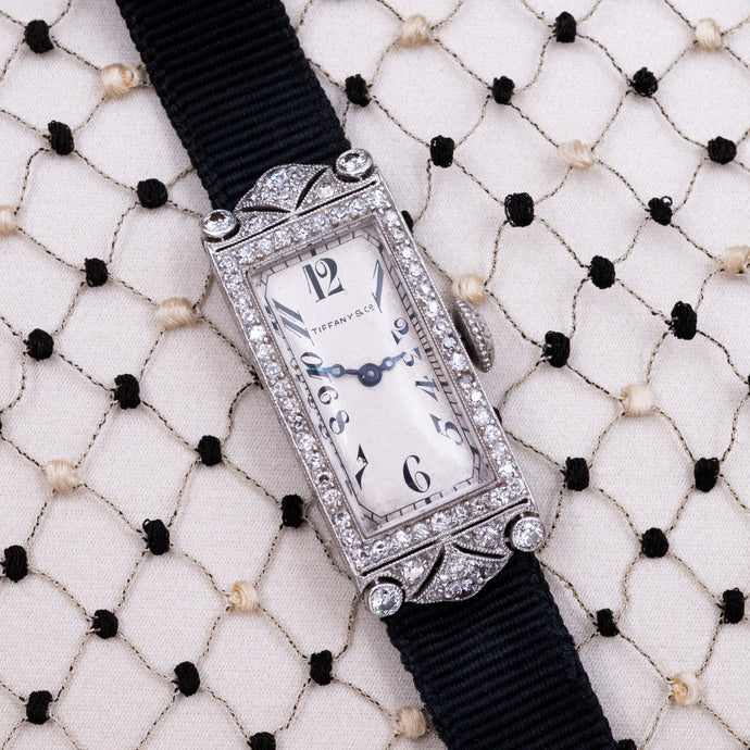 Art-Deco Tiffany & Co. Platinum & Diamond Watch