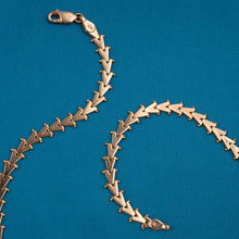Gold Chevron Collar Necklace
